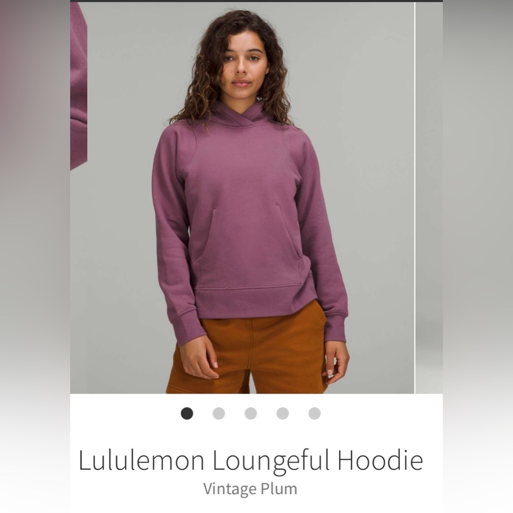 Lululemon Vintage Plum Loungeful Hoodie